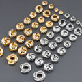 M916 10pcs/lot REACH-Pass Nickel-Free 18K Gold Rhodium Plated Copper Jewelry Accessories for DIY Earrings Necklace Metal Bags MegaBDM