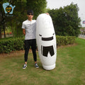 1.6m Heavy Duty Kids Free Kick Soccer Defender Wall Inflatable Football Training Dummy with Water & Air Fill