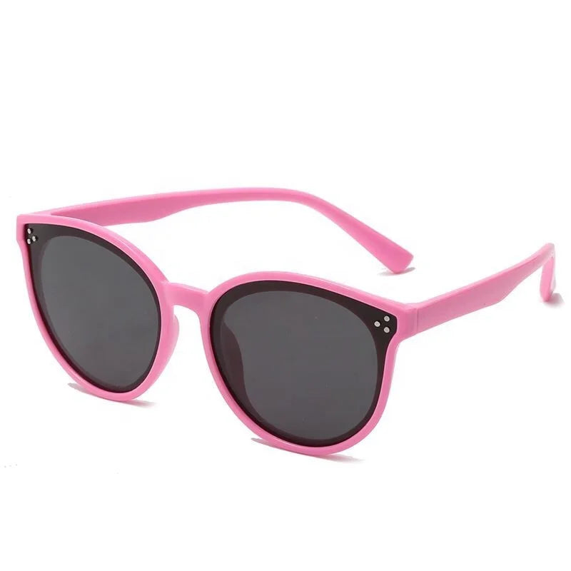 Nandika Silicone Frame Polarized Lenses Kids Classic Boys Girls Colorful Sun Glasses Sunglasses 2022