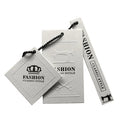 Custom 3d Embossed Brand Name logo Sneaker Round Seal Sunglasses Hangtag Craft Clipsshoes Watch hang Tag for Watch Shoes Bottle