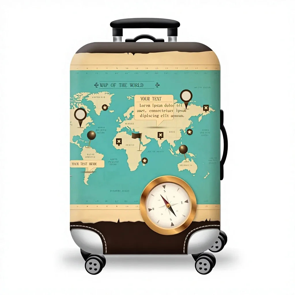 Case Cover Protective Washable Suitcase Protector Anti Scratch Suitcase Luggage Cover  for 18 to 32 Inch Luggage