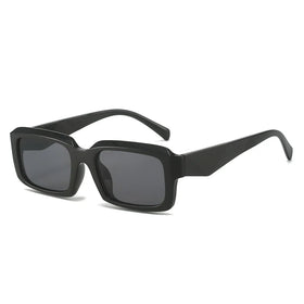 Lbashades 50226 Retro 90s Rectangle Sun Glasses 2024 Vintage Trendy Brand Designer Square Sunglasses Women Men