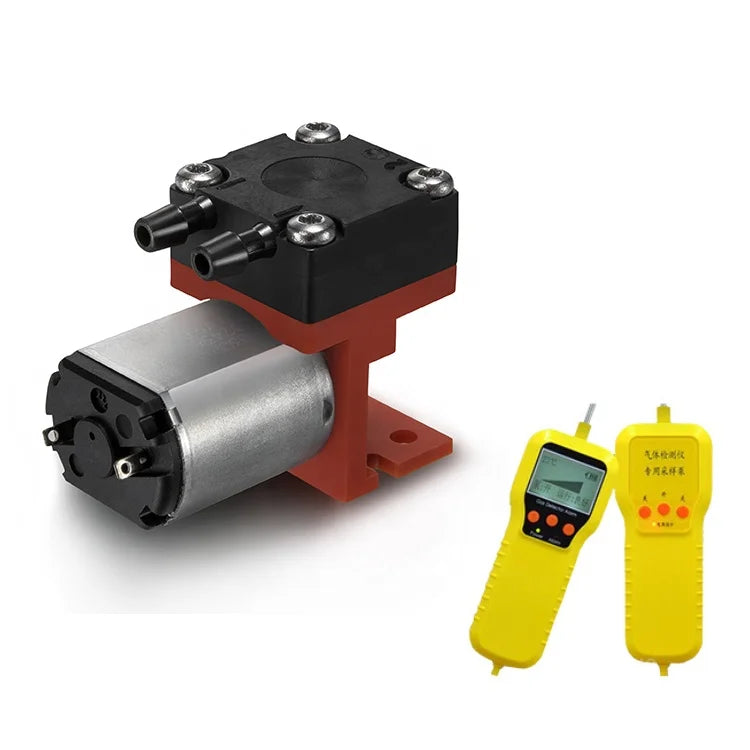Fluidsmart Oilless Micro Gas Sampling Low Pressure 3.5V DC Diaphragm Electric Mini Vacuum Air Pump OEM Portable VOC Detector MegaBDM
