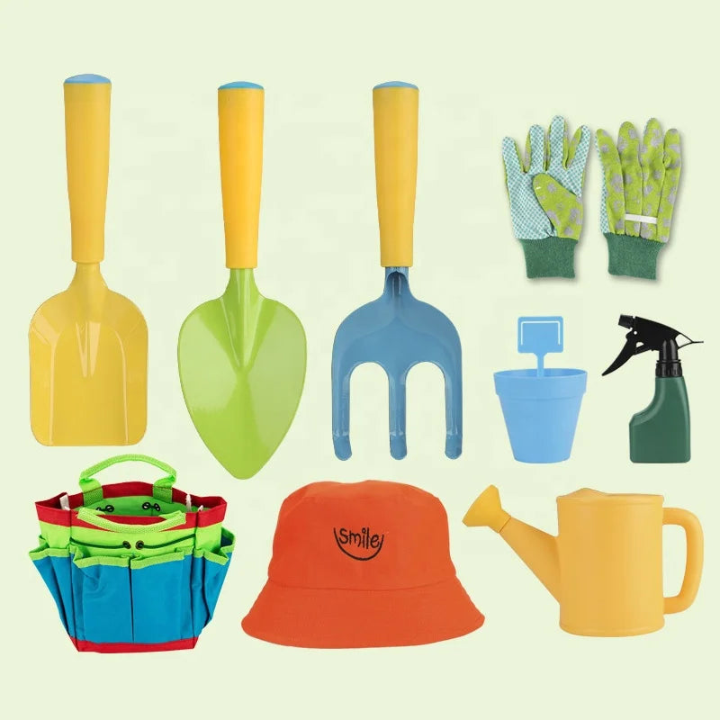 Outdoor Planting Gardening Cultivation Flowers Plants Succulent Children Vegetable Shovel Digging Home Garden Sets Powder Coated