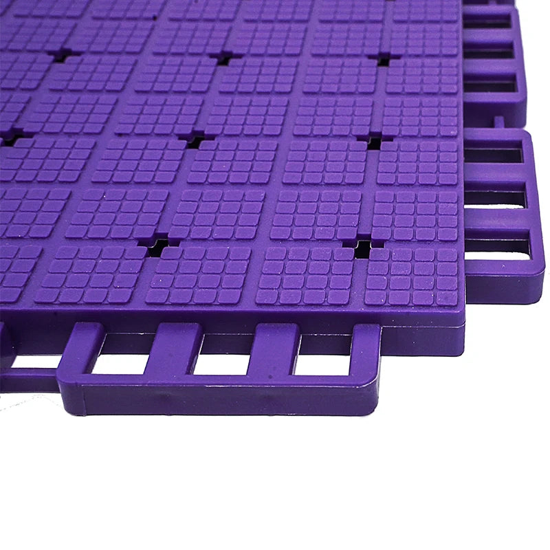 Outdoor Modular Interlocking Floor Tiles Hockey Drainage Anti-Slip Artificial Grass Customizable Size Color Modern Design Easy