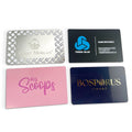 Wholesale Custom Logo Plated Metal Blank Laser Engraved Business Cards with Personalized Logo