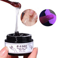 Private Label Solid Nail Tips Gel Custom Logo Long Lasting Super Strong Adhesive Nail Glue Gel for Press on Nails