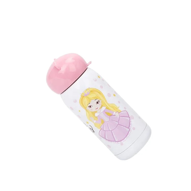 Hot Selling 300ml Stainless Steel Vacuum Cup for Kids Sublimation Blanks Bear Shape with Lid  Water Bottle