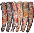 Wholesale 1Piece Seamless Multi Patterns Nylon Cycling Arm Covers Breathable Quick Dry UV Sun Protection Unisex Arm Sleeves
