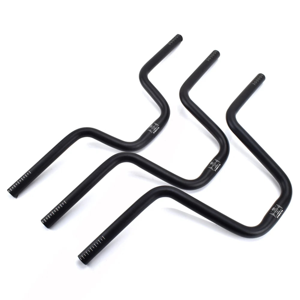 FMFXTR 25.4*580mm BMX Bicycle Handlebar Rise Heigh 120/160/210mm Folding Bicycle 6061 Aluminum Alloy Handlebar MTB Bicycle Parts