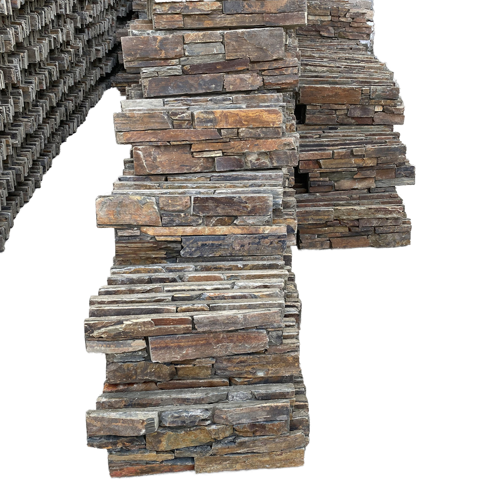 Rustic Cultural Natural Stone Veneer Panels for Exterior Wall Cement Tiles