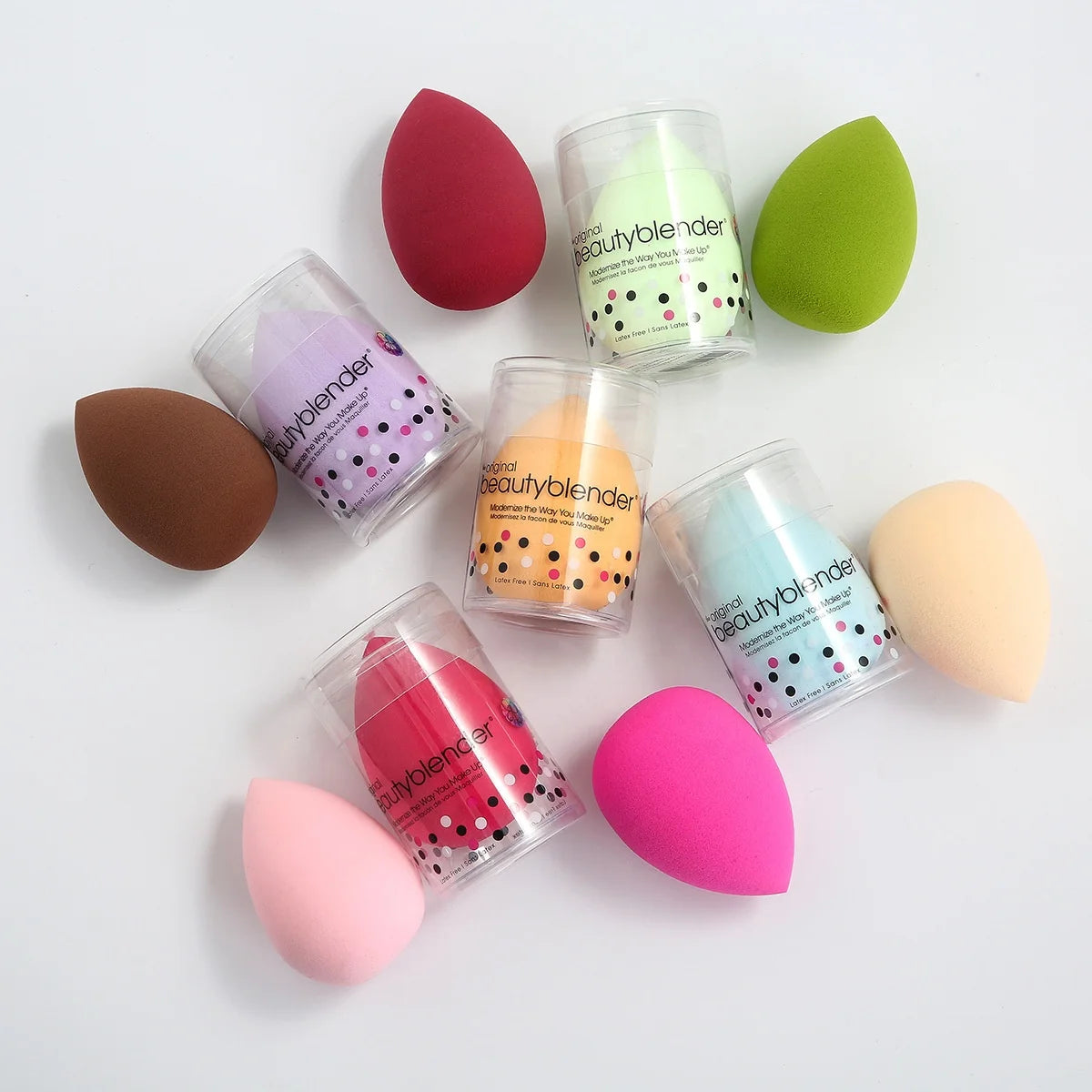 Custom Logo Blender Beauty Foundation Blending Sponge Beauty Makeup Sponge Makeup Sponge Cosmetic Puff