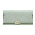 Factory Wholesale in Stock Small Fresh Girl Wallet Japan and Korea Style Simple and Versatile PU Soft Leather Handbag for Women
