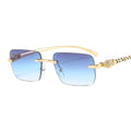 2023 Sunglasses Women Rimless Small Frame Sun Glasses 2023 Fashion Dafas De Sol