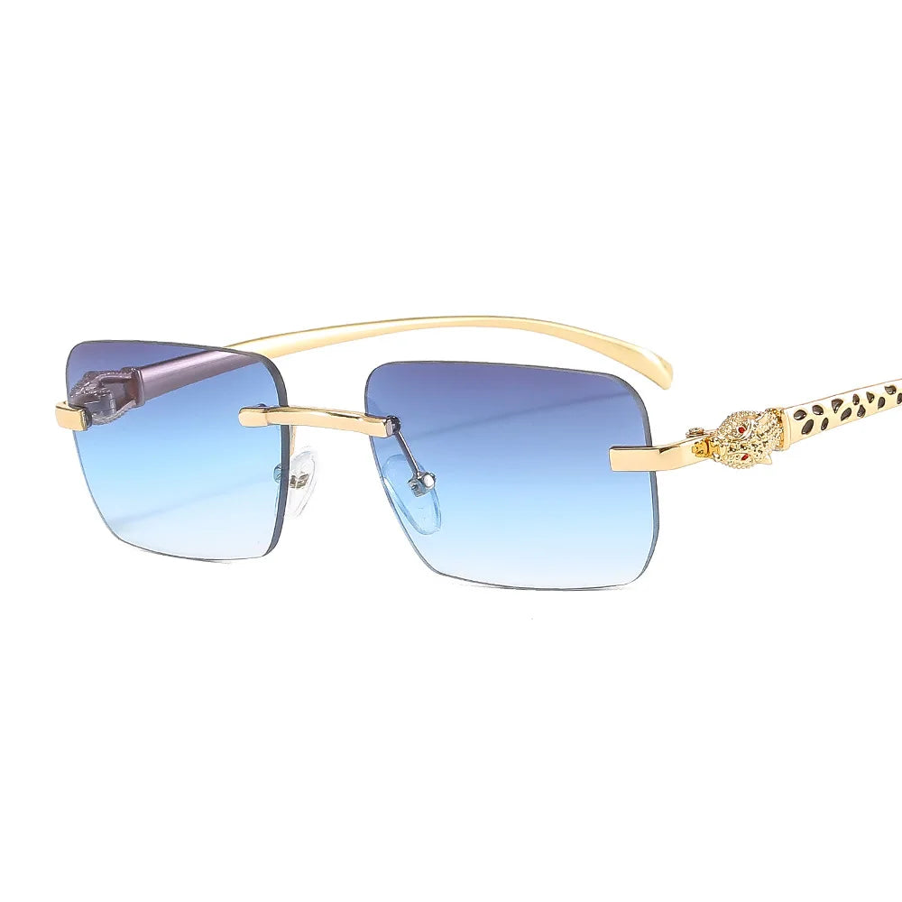 2023 Sunglasses Women Rimless Small Frame Sun Glasses 2023 Fashion Dafas De Sol
