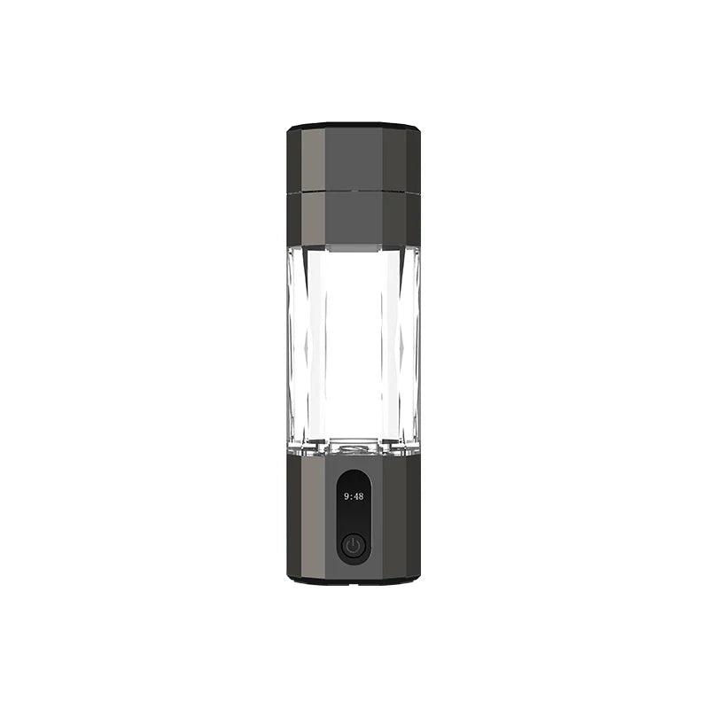 Wholesale Best Selling 8000PPB SPE PEM USB Rechargeable Portable H2 Rich Hydrogen Generator Glass Water Thermos Bottle for Gifts