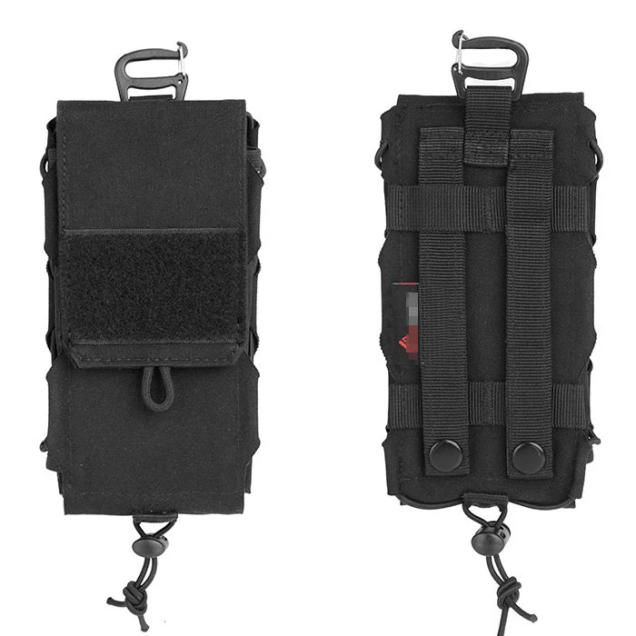 New Outdoor Mobile Phone Storage Bag Multi-functional MOLLE Waist Bag Portable Sports Running Hiking Tactical Secondary Bag