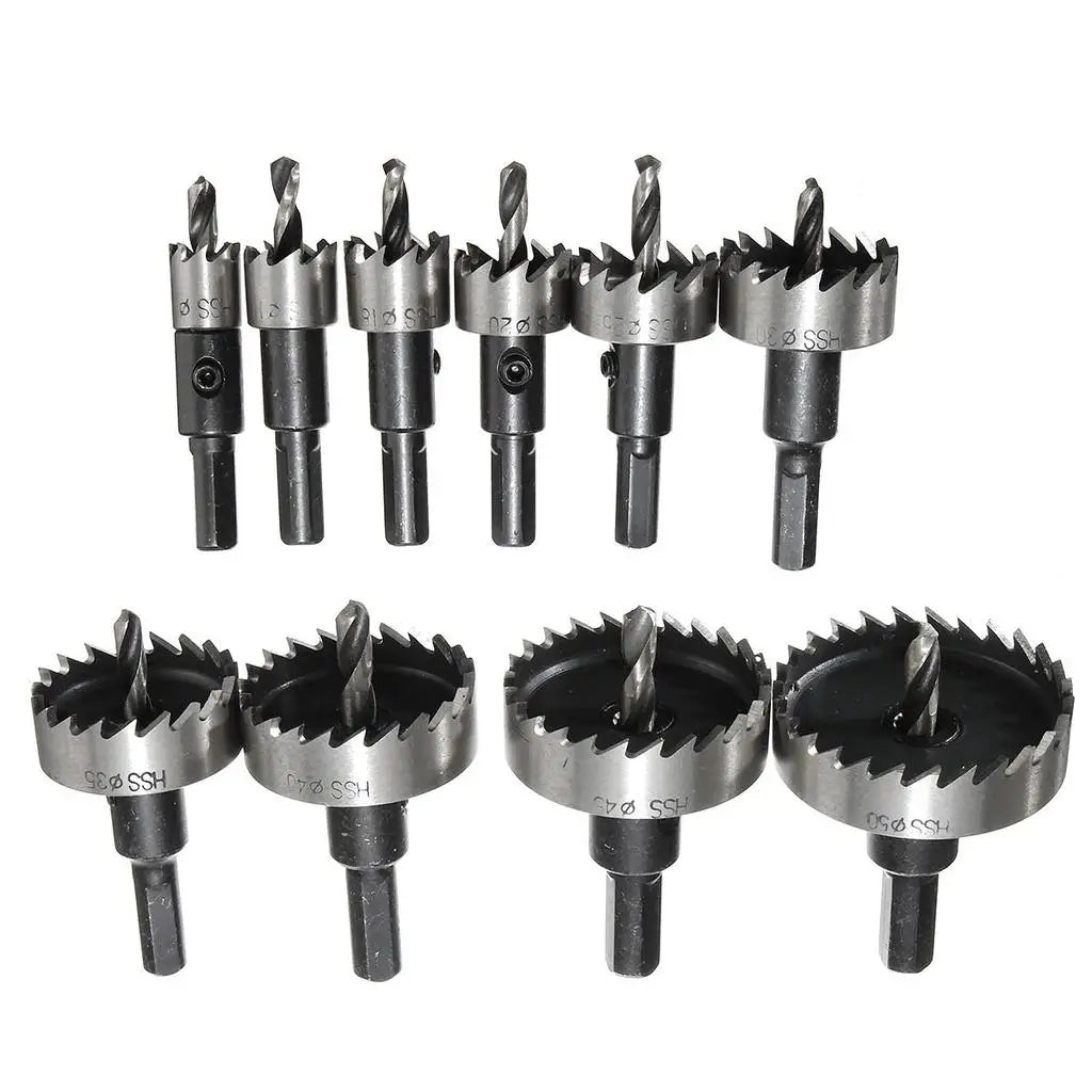 Pexmientas Hss Hole Saw Cutter Hss Drill Bit for Metal Hole Saw Drill Bit Hole Saw Cutter Hole Saw