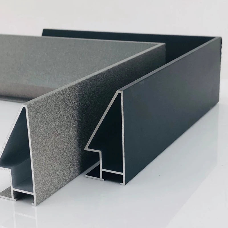 Aluminum Extruded Photo Frame Anodized Brushed Picture Profile Extrusion Profile