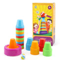 Zhiqu Selection of Educational Desktop Stacked Cup Toys for Children Early Education Competition Concentration Mental Training