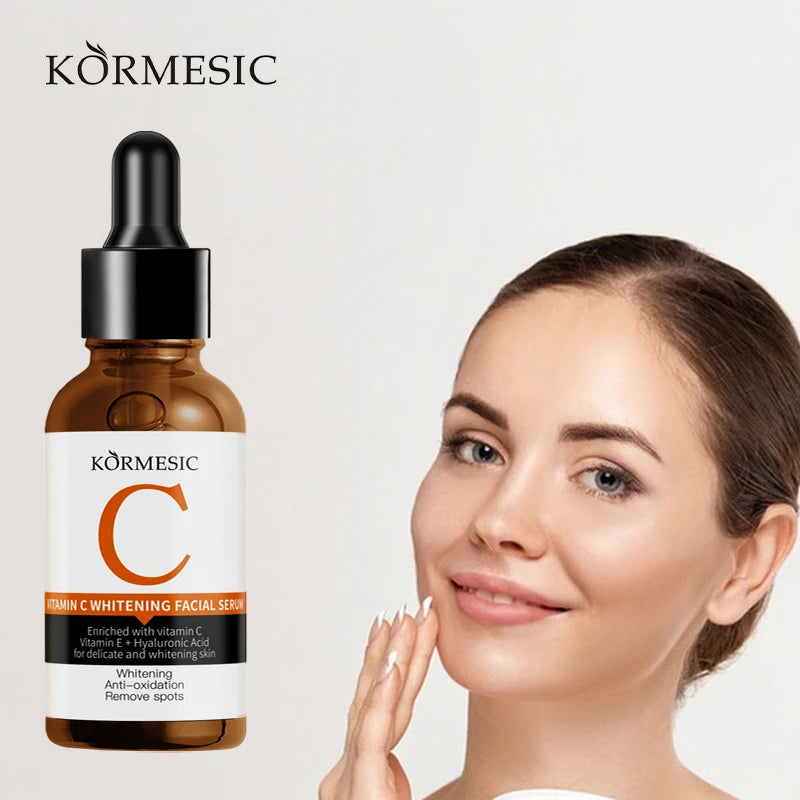 KORMESIC Korea Hyaluronic Acid Organic Facial Vitamin c Essence Face Care Brightening Whitening Vitamin c Serum for Face