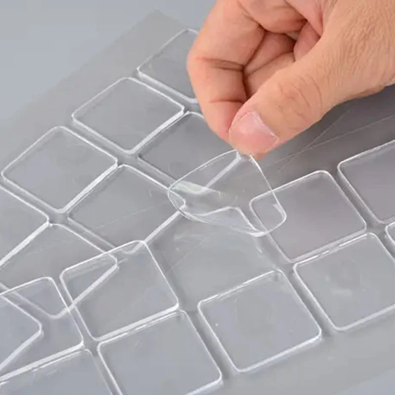 Factory Double Side Nano Stick Tape Removable Slide Pu Gel 0.5mm Pad Polyurethane Silicone Rubber Self Adhesive Nano Pad Sheet