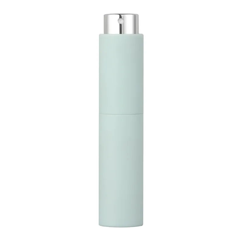 Luxury Empty 8ml 10ml Matte White Matte Black Pink Rotate Glass Perfume Sample Bottles Refillable Spray Bottle