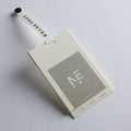 Fashionable Embossed Paper Labels  Luxurious Matte LOGO Hanging Labels  Customized Hanging Labels  Clothing Brands