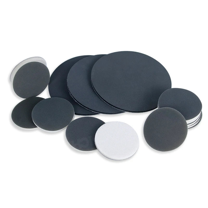 Round Sand Sponge 60 Grit Medium Fine Colored Sanding Sponge 3 Inch Sanding Blocks for Automotive