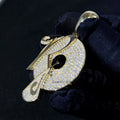 Ready to Ship Hip Hop 10K Real Gold Iced Out ROC Pendant With VVS Moissanite