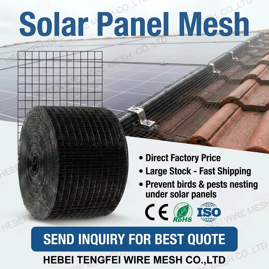 Critter Guard Bird Mesh 10inch 12inch UV Stable Mesh | Anti Bird Netting Around Solar Panels/solar Panel Bird Netting System