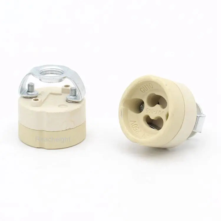 Quick Wire Connection GU10 Socket with Porcelain Bracket Lampholder