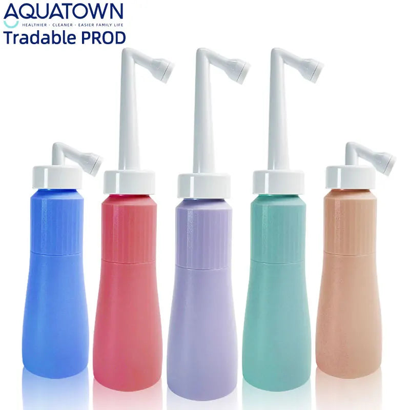 Modern Feminine Wash Travel Peri Bottle New Design Postpartum Care Bidet for Toilet Bathroom Use Portable Upside Eco-Friendly