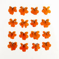 Gold Plated DIY Resin Pendant New Style Design Fashion Plant Flower Accessory Genuine Sicklepod Butterfly Factory Price