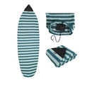 Durable Elastic Soft Stretch Cover Blue and Black Strap Surfboard Sock Cover Surfbags