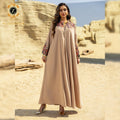 Zaynab Women Muslim Dress Embroidery Abaya Embroidery Black Women Dress Dubai Clothes Women Wholesale Elegant Abaya