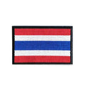 Factory Sale Flag Patch Embroidered National Flag Patch for Hat