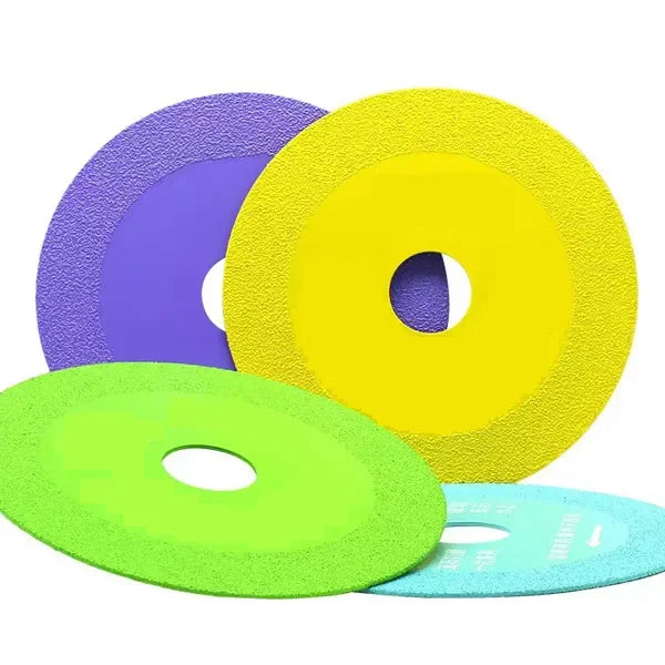 Glass Cutting Disc 100mm Thin Saw Blade Glass Ceramic Cutting for Angle Grinder 4'' Diamond Saw Blade 100mm Thin Cutting Disc
