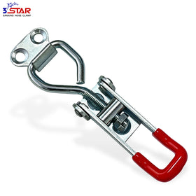 GH-4001 Portable Adjustable Cabinet Boxes Lever Handle Clamp Hasp Toggle Latch Catches Lock Clamp