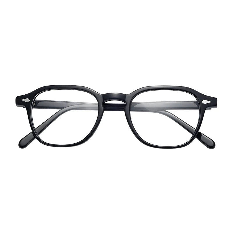 Wholesale Vintage Mazzucchelli Stock Acetate High-quality Unisex Optical Eye Glasses Frames for Diamond Face Shape