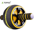 TOPKO Hot Sales Strength Training Abdominal Muscle Roller for Home Gym Use Exercise Equipment Fitness Abdominal Wheel