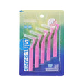 Guber Customizable Logo Orthodontic Toothbrush for Braces L Shape Interdental Brush for Teeth Cleaning Made of Plastic