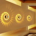 Wandleuchte Rgb Spiral Hole Led Wall Light Effect Wall Lamp for Coffee Shop or Restaurant or Hotel