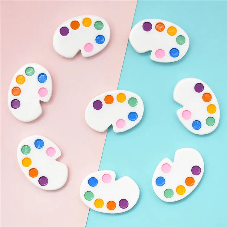Attractive Style Cute Color Simulation Accessories Diy Crafts Palette Resin Crafts