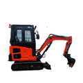 Hydraulic Excavator 1.8ton Micro Escavator Machine Retro Mini Excavator With Hydraulic pilot Operation and Anti-rollover Shed