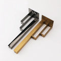 New Arrival Height 24cm Stainless Steel Brass Brushed Color Furniture Legs Cabinet Decorative Legs SL-205
