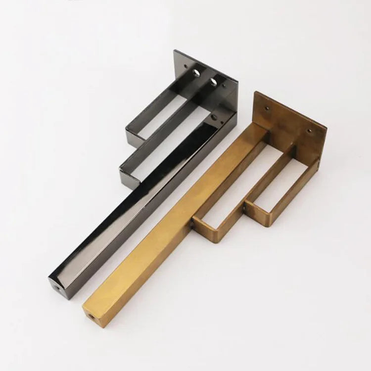 New Arrival Height 24cm Stainless Steel Brass Brushed Color Furniture Legs Cabinet Decorative Legs SL-205