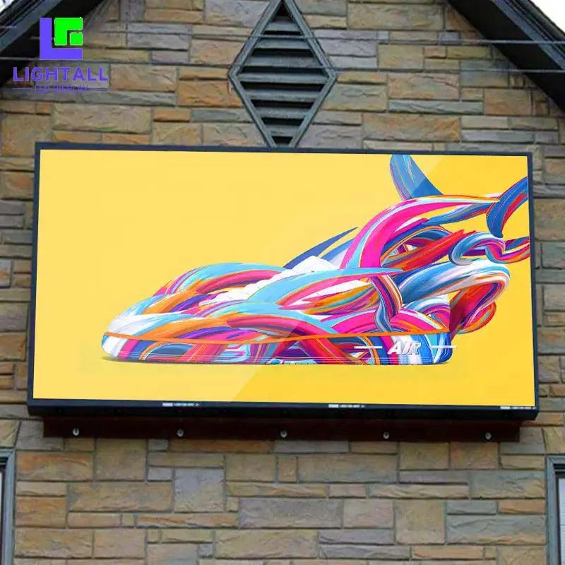 LIGHTALL Outdoor Waterproof P2.5 P3 P4 P5 P6 Advertising LED Screen Large Stand Digital Billboard Outdoor LED Display