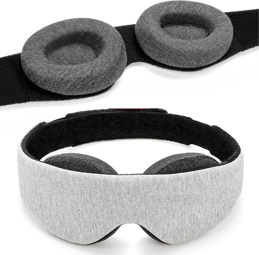 Adjustable Cup Light-Blocking Sleep Mask New Factory Customization Memory Foam Eye Care Mask Cup Shading Eye Health Supplies