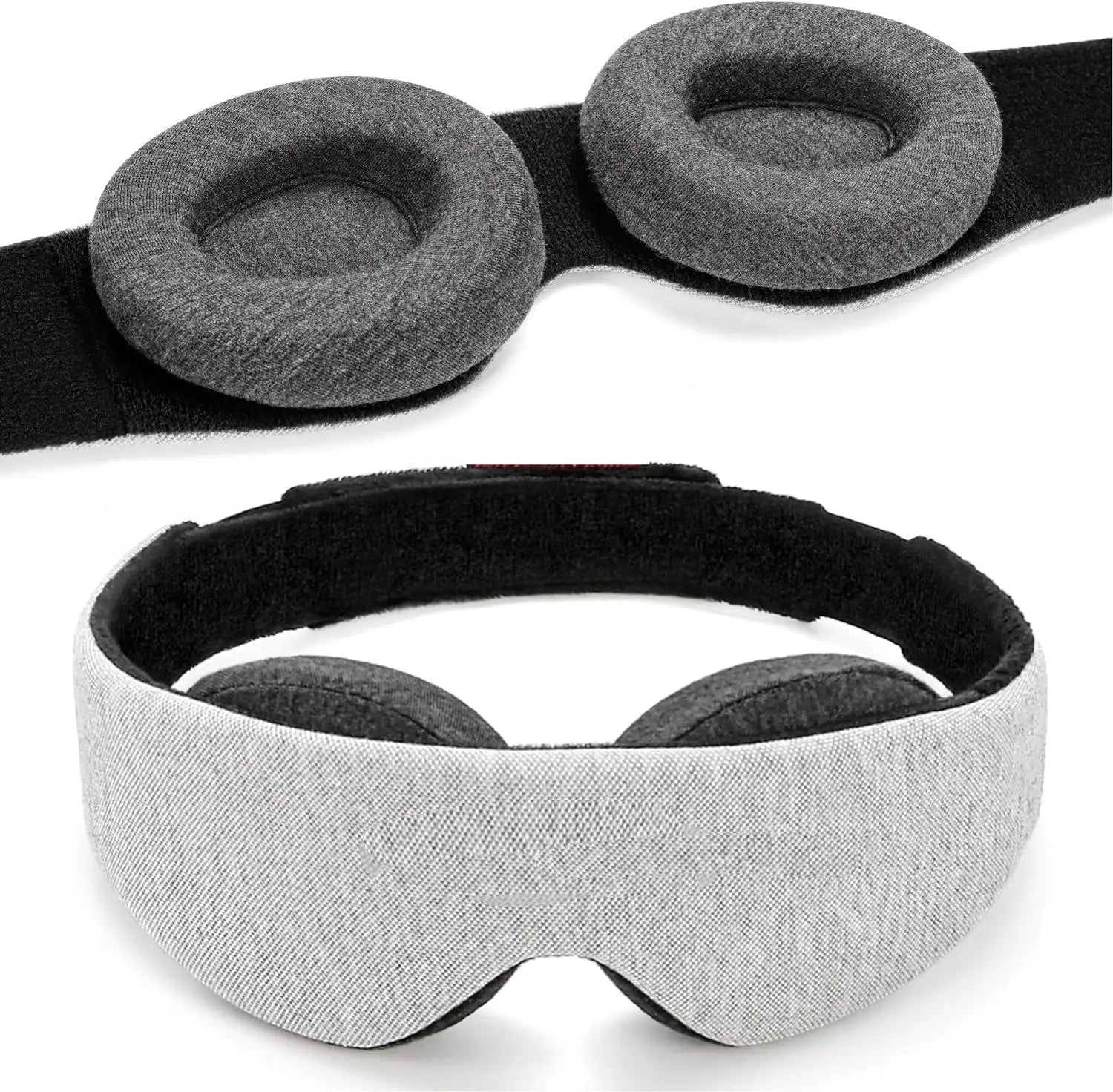 Adjustable Cup Light-Blocking Sleep Mask New Factory Customization Memory Foam Eye Care Mask Cup Shading Eye Health Supplies